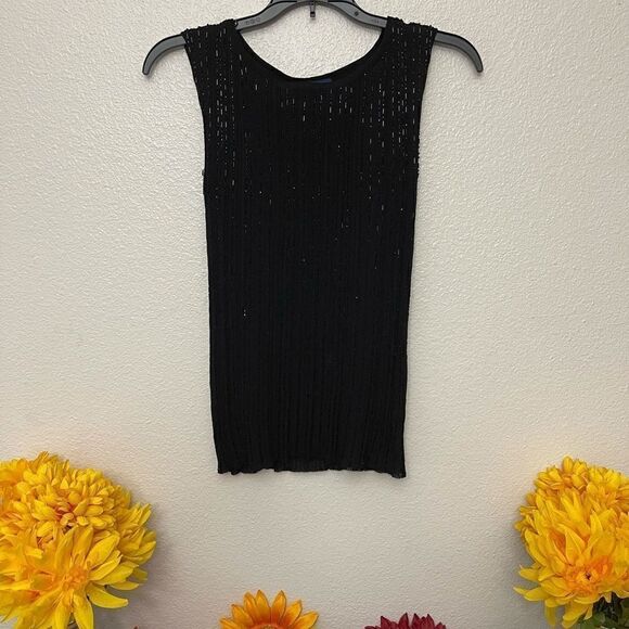 Ann Taylor Beaded Tank Size Small - Picture 1 of 4